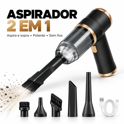 Aspirador AEROVAC 2X™ Potência sem fios