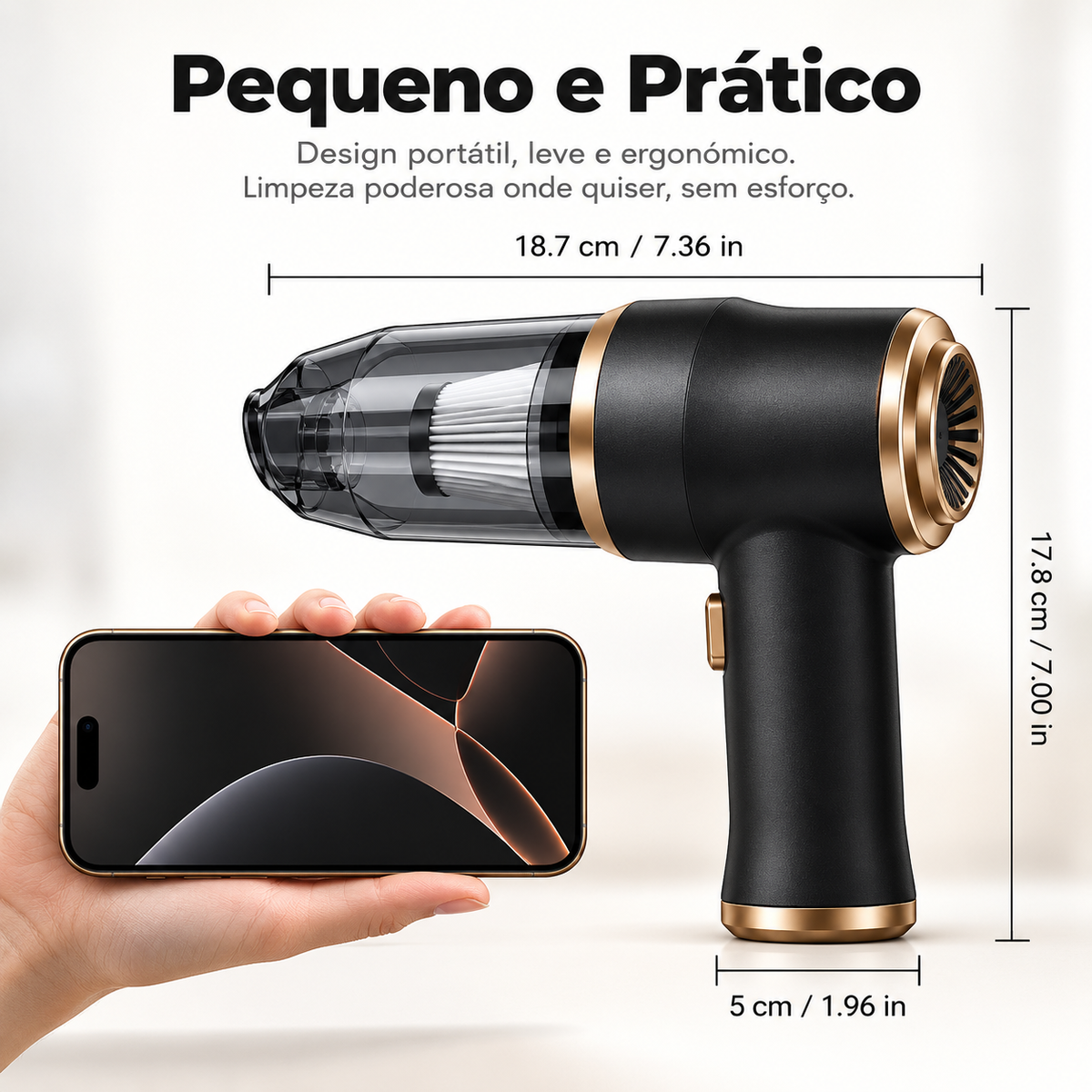 Aspirador AEROVAC 2X™ Potência sem fios