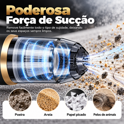 Aspirador AEROVAC 2X™ Potência sem fios